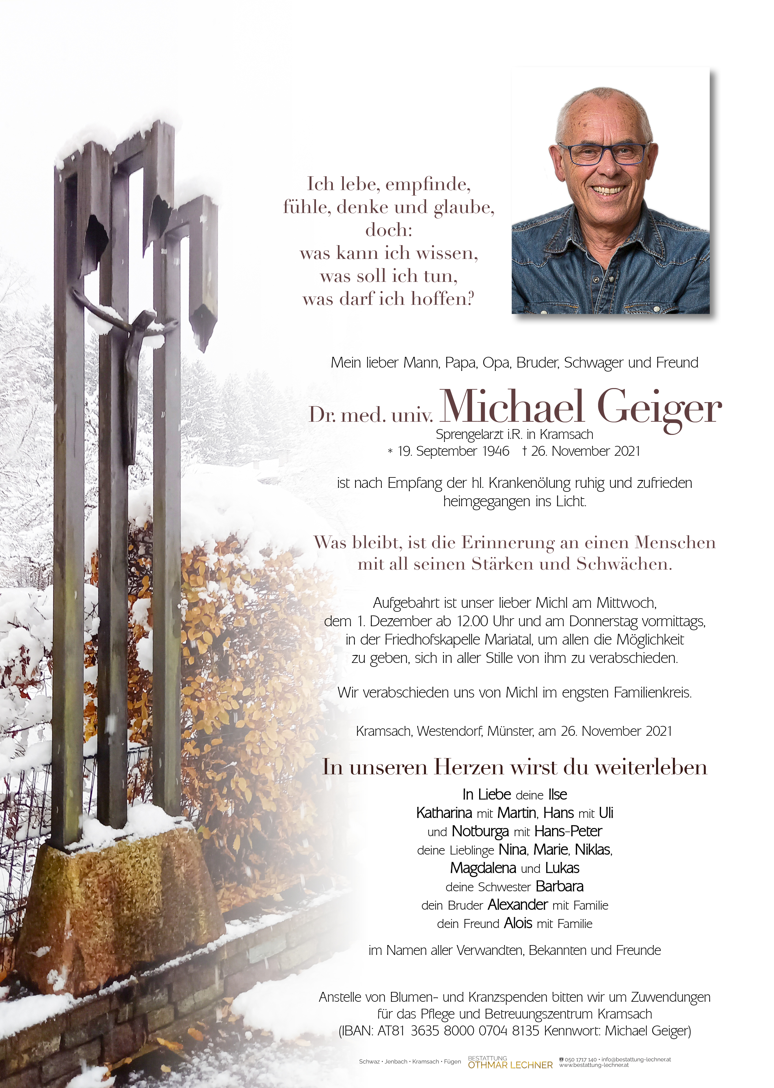 Michael Dr. med. univ. Geiger